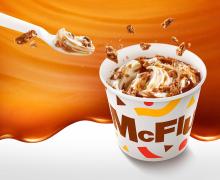 マクドナルド、“史上初”「マックフルーリー 生キャラメル」登場 - ビューティーガール
