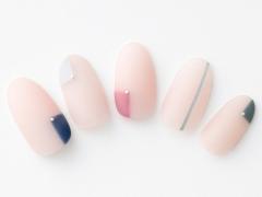 【365日ネイル】ＧＷ最終日を穏やかに過ごす…柔らかな印象のマットベビーピンクネイル