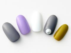 【365日ネイル】色合わせでこなれる！目を引くクール系モードカラーネイル |