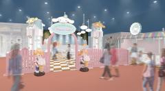 サンリオピューロ「シナモロールドリームカフェ」メニュー＆内装を一新