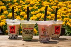 マックスブレナー「タピオカホワイトチョコレートドリンク」 アイスモンスターとの夏限定