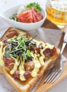 1枚で大満足♡朝も夜も食べたい簡単「ボリュームトースト」レシピ10選 -