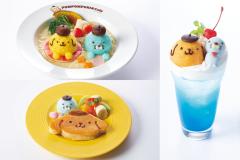 ぼのぼの×ポムポムプリンカフェ　海水浴をイメージしたゆるカワなコラボメニュー