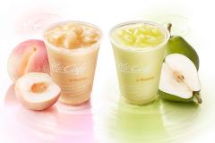 マックカフェ「ラ・フランススムージー」“倍”トッピングでリッチな果肉感が2倍に - ビュ