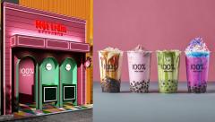 生タピオカドリンク専門店「モッチャム」大阪梅田に新店舗、鮮烈カラーの“美スムージー