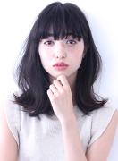 ナチュラル派の味方♡今キテます、黒髪ロブヘアスタイル10選 -