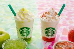 スタバ新フラペは甘酸っぱい“りんご”が主役　ふるふる×シャキシャキ食感がクセになる！