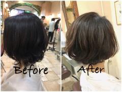 そろそろ秋色意識♡暗め髪色「ダークブラウン」にチェンジ！ -