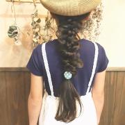 娘にやってあげたい♡簡単＆かわいい「夏のおでかけキッズアレンジ」 -