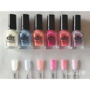 オーロラホロがキラリ♡100均「TMビーチリゾートネイル」を使ったデザイン6選 -