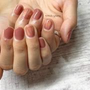 指先キラリ♡秋ネイルには「オーロラフィルム」で煌めきを！ -