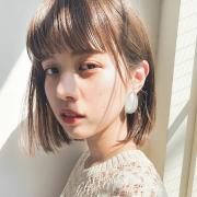 透明感にこだわりアリ！ タイト仕上げの今っぽストレートボブ |
