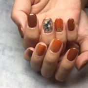 最新トレンド♡ヴィンテージな雰囲気のリアルフラワーネイル -