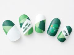 【365日ネイル】最強アイルランドの秘めたる思いを…連休最終日は穏やかなグリーングラデ