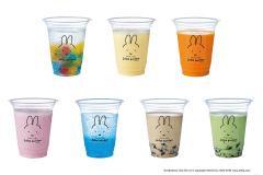 ミッフィー、日本初ドリンクスタンドが期間限定で大阪に登場　全7種のカラフルなドリンク