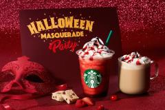 スタバ「ハロウィン レッド ナイト フラペチーノ」「ハロウィン マスカレード ラズベリー