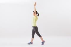 エクササイズ・ウォーキング_7 背中しぼりウォーキングで、背中の引き締め＆猫背矯正！|＠