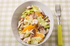 きのことキャベツのコールスローで、春の食物繊維をたっぷり！|＠ビューティーガール