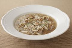 『キノコと麦のスープ』食物繊維たっぷりお手軽レシピ|＠ビューティーガール