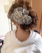 和装をおしゃれに彩る♡白無垢・色打掛のためのトレンド和装ヘア -