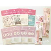 キャンドゥの「しずくネイルシール第10弾」！ニットにレオパ・うねうねネイル♡ -