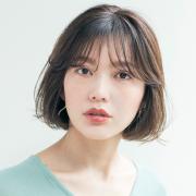 【大人のヘアスタイル】自然体で若見えしちゃう、シースルーバングボブ |