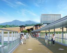 「御殿場プレミアム・アウトレット」2020年春増設 日帰り温泉とホテル併設