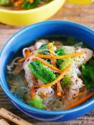 ヘルシーなのにお腹いっぱい♡寒さも吹き飛ばす「やみつき春雨スープ」 -