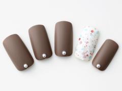 バレンタインにぴったりネイル19選♪かわいいチョコレートカラーや大人デートネイル |