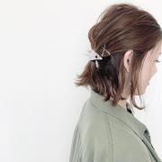 この長さだから可愛い♡ボブ向け「こなれハーフアップアレンジ」８選 -