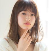 目ヂカラUPの小顔バング！　ナチュラルで男心も掴むこなれボブ |