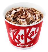 「マックフルーリー キットカット」7年ぶり復活、特製チョコソースをプラス - ビューティー