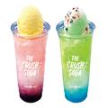 サーティワン「ザ・クラッシュソーダ」ピーチ＆グレープとメロン＆ブルーの2種 - ビューテ