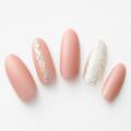 【365日ネイル】キャンディカラーのシェルで軽やかに♪大人かわいいピンクベージュネイル