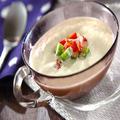 旬の茄子をひんやり美味しく！ 「ナスのポタージュ夏野菜添え」 - ビューティーガール