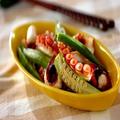 五香粉がポイント！ ピリ辛「タコとオクラのラー油炒め」 - ビューティーガール