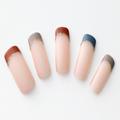 【365日ネイル】爪先に秋を呼び込む…“柔らか”オータムフレンチネイル |