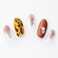 【365日ネイル】“攻めない”アニマル柄…女子力をミックスした甘辛ネイル |