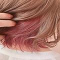 人気のピンクのインナーカラーに合う髪色って？大人おしゃれなヘアカタログ☆ - ビューテ