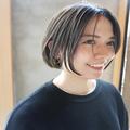 【レングス別】黒髪風”暗髪”がキテる！重たく見せない万能ヘアカラー - ビューティーガ