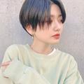 欲張りすぎない大人の女性へ。黒髪×ショートで気品溢れるヘアに -