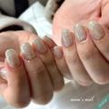 ショートネイルにまといたい♡冬の「グリッターネイル」10選 -