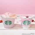 【スタバ新メニュー】満開の桜を表現！もちもち白玉入フラペ＆春色ラテ＜試飲レポ＞ - ビ