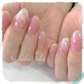 ［冬のピンクネイル］温もりを感じさせるデザインで、冬の美ネイルを愉しむ -