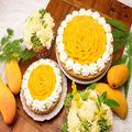 キルフェボンに母の日限定「マンゴータルト」が登場！花束をイメージしたまろやかな口ど