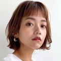 人とは一味違う大人ショートボブなら「ベビーバング」と合わせるのがポイント |