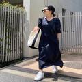 もう［ネイビーワンピース］があればいい。痩せて見える夏コーデ5選 -