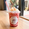 桃×いちごの贅沢スムージーなんて、絶対おいしいよね！いちびこの夏メニュー第3弾は涼し