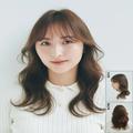 【春のヘアスタイル】面長感を軽減したいなら、 ダブルくびれレイヤーロングが正解！ | ビ