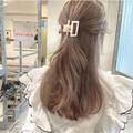 【時短ヘアアレ】これはモテ確定かもッ。簡単に可愛いが作れるハーフアップヘア - ビュー